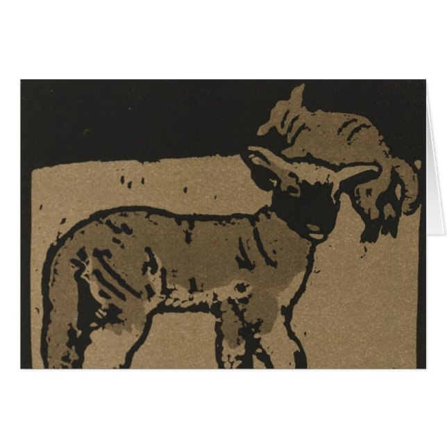 Two Lambs (Front Horizontal)