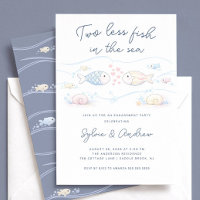 Two Less Fish in the Sea Engagement Invite
