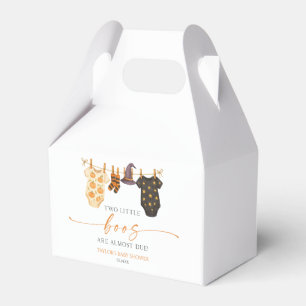 Two Little Boos Are Almost Due! Baby Shower Favour Box