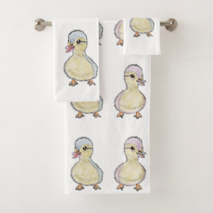 Two Little Ducks Bath Towel Set