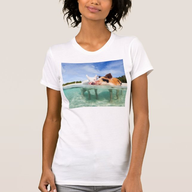 Two little piglets T-Shirt (Front)
