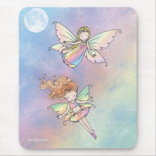 Two Little Pixies Mousepad