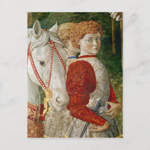 Two Liveried Attendants and the head of Lorenzo Postcard