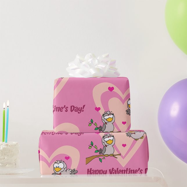 Two Love Birds Wrapping Paper (Creator Uploaded)