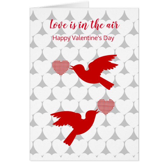 Two lovebirds on Valentine's Day (Front)