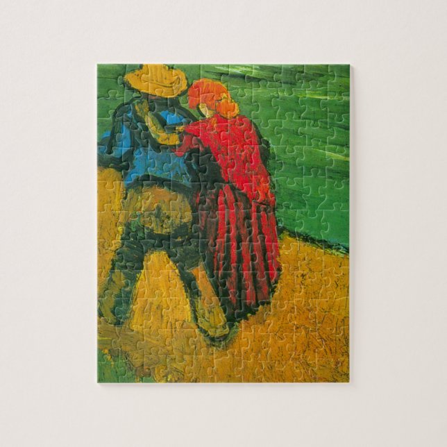 Two Lovers by Vincent van Gogh Jigsaw Puzzle (Vertical)