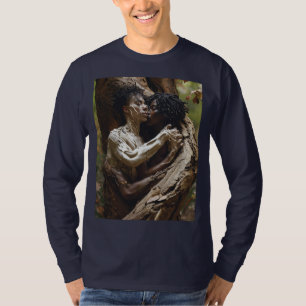 Two Lovers: One White Man, One Black Girl'  T-Shirt