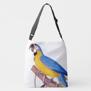 Two Macaw Parrot Birds Wildlife Animals Tote Bag