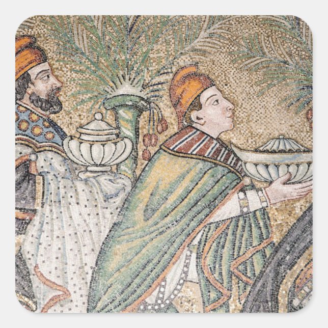 Two Magi Square Sticker (Front)