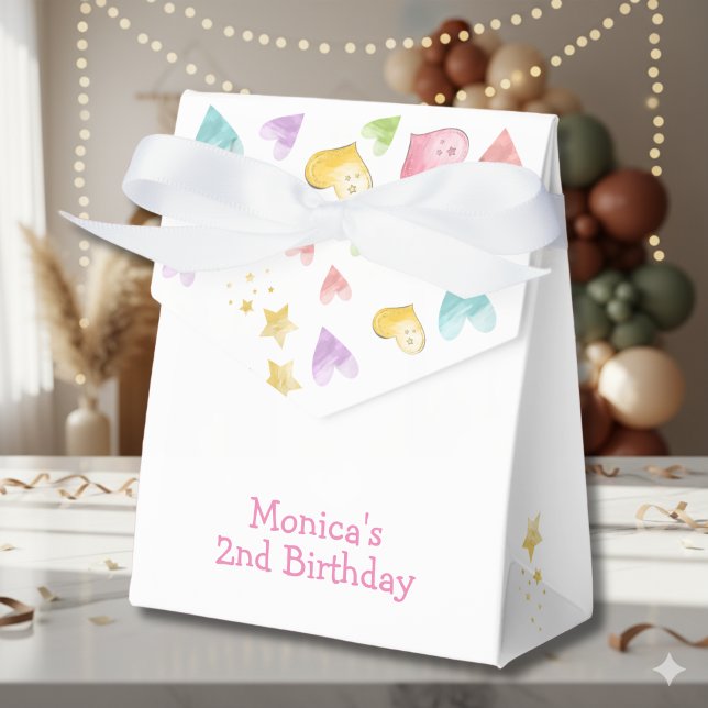 Two magical second birthday favour box (Creator Uploaded)