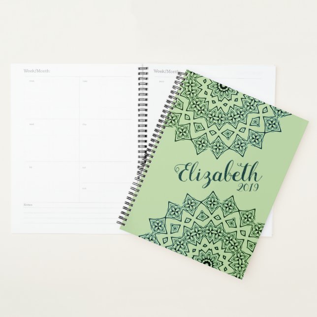 Two Mandalas Planner (Display)