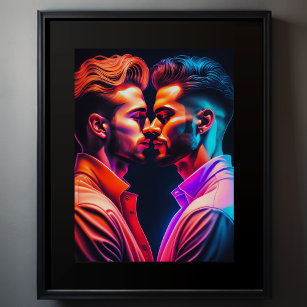 Two Men in Love Poster