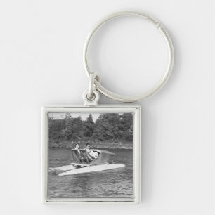 Two Men Key Ring