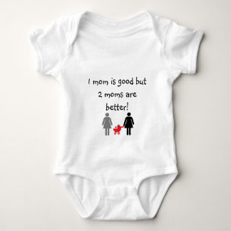 Two mommies baby bodysuit