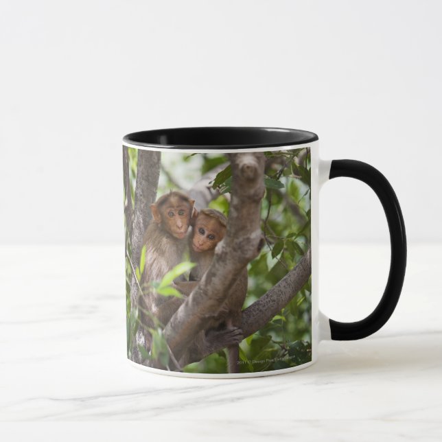 Two Monkeys In A Tree Mug (Right)