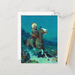 Two Moons by Frank Tenney Johnson Holiday Postcard