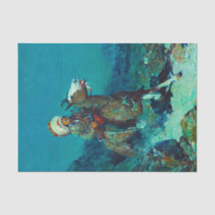 Two Moons by Frank Tenney Johnson Tissue Paper