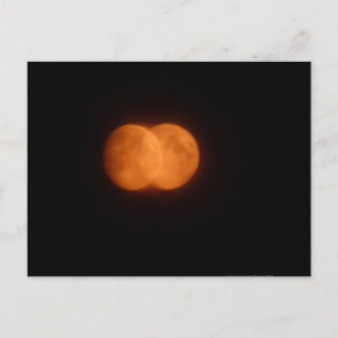 Two moons postcard