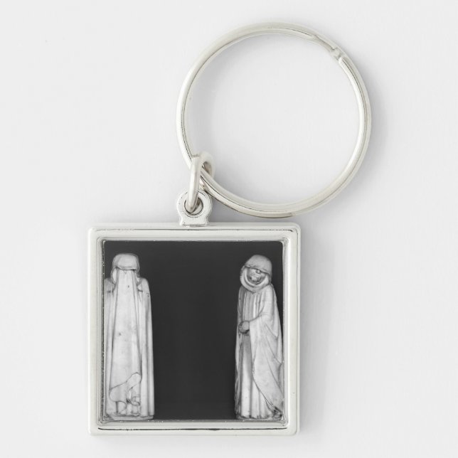 Two Mourners Key Ring (Front)