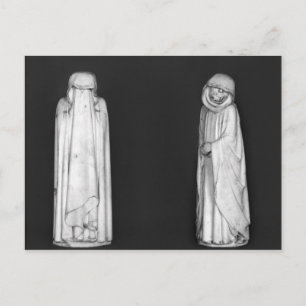 Two Mourners Postcard