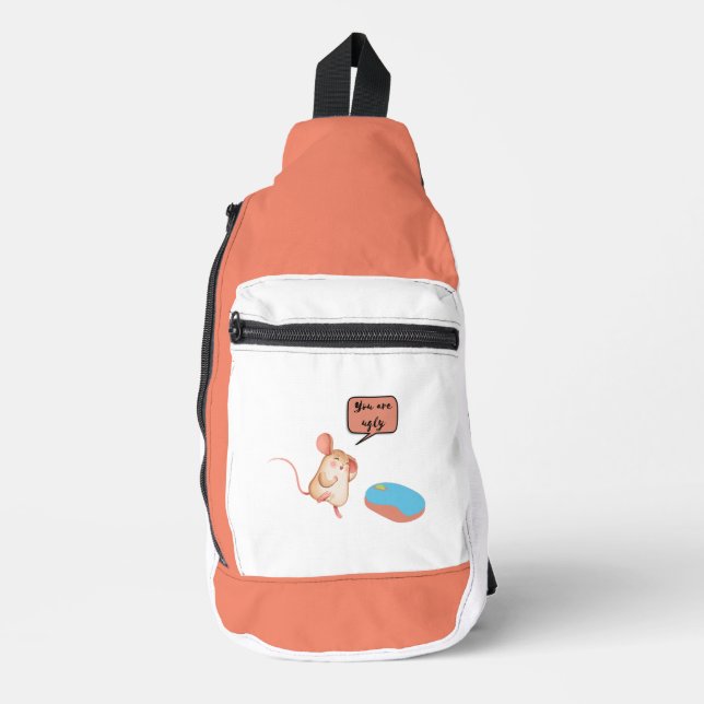 two mouses sling bag (Front)
