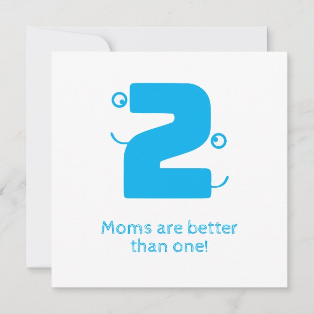 Two Mum's Card (Front)