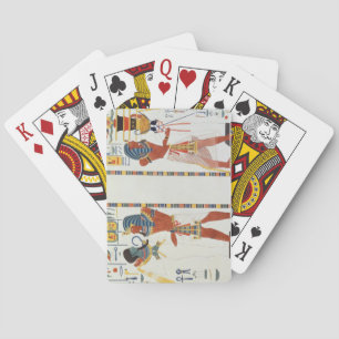 Two Murals from the Tombs of the Kings of Thebes, Playing Cards