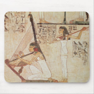 Two Musicians, from the Tomb of Rekhmire Mouse Pad