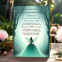 Two Nature Tree Witch Enchanted Forest Quinceanera