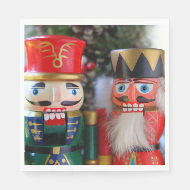 Two nutcrackers napkin (Front)