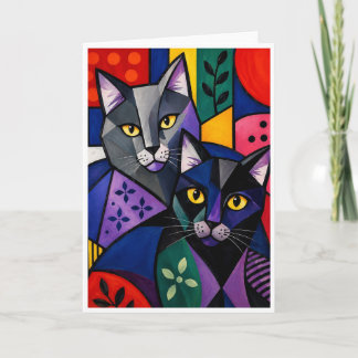 Two of a Kind (Cat Companions) Card
