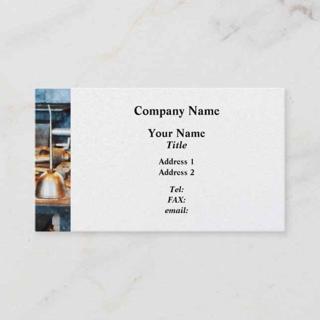 Two Oil Cans - Platinum Business Card (Front)
