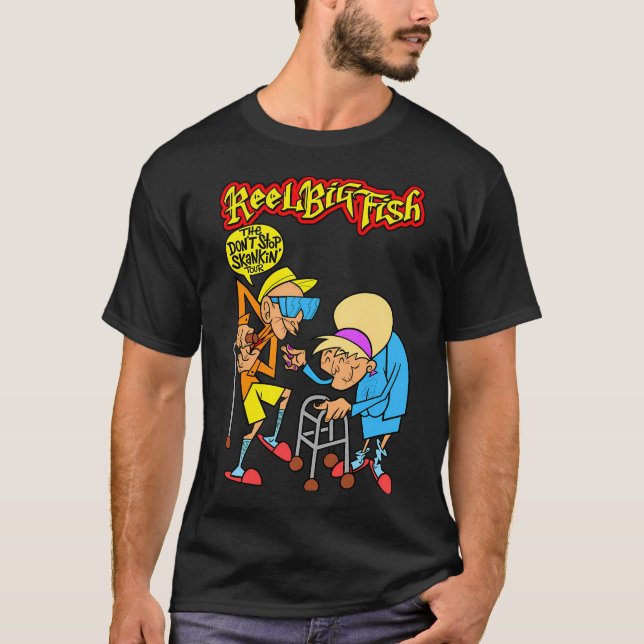 Two Old Man With Typography T-Shirt (Front)