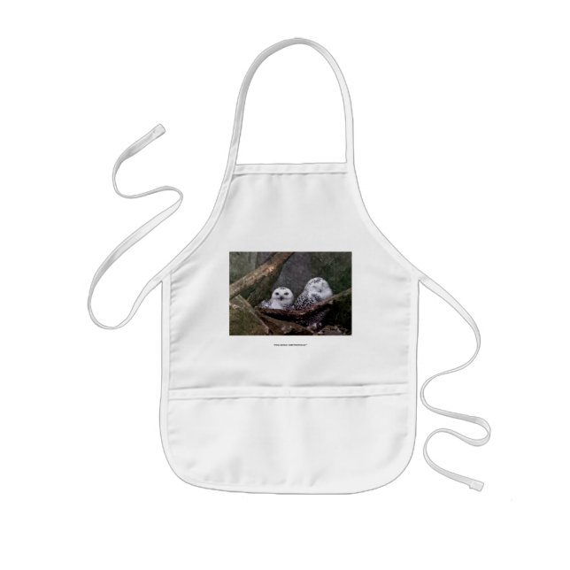 Two Owls Kids Apron (Front)