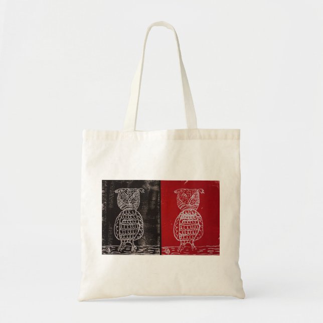 Two Owls Tote Bag (Front)