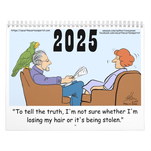 Two Page MediumCalendar, White Calendar (Cover)