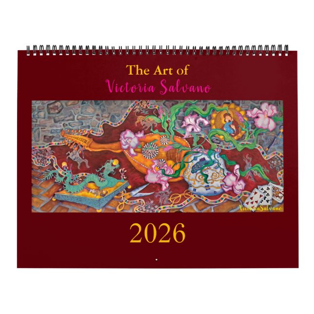 Two Page MediumCalendar, White Calendar (Cover)