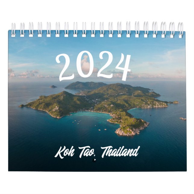 Two Page Small Calendar, White Calendar (Cover)