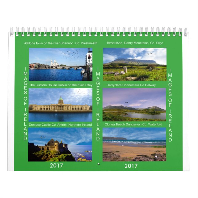 Two-Page-White-Calendar Calendar (Cover)