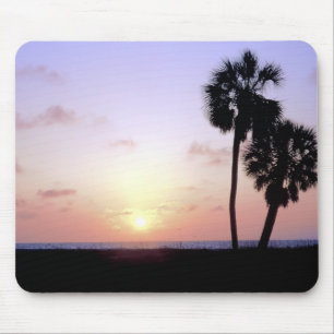 Two Palm Trees Mouse Pad