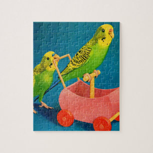 two parakeets jigsaw puzzle