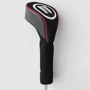 Two parallel Fans in circle Golf Head Covers