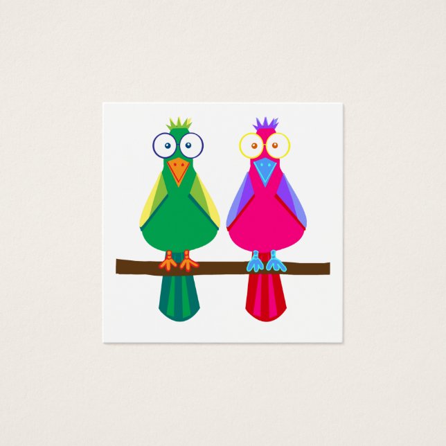 Two parrots (Front)