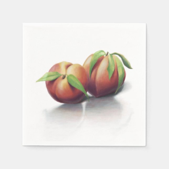 Two Peaches - Napkin (Front)