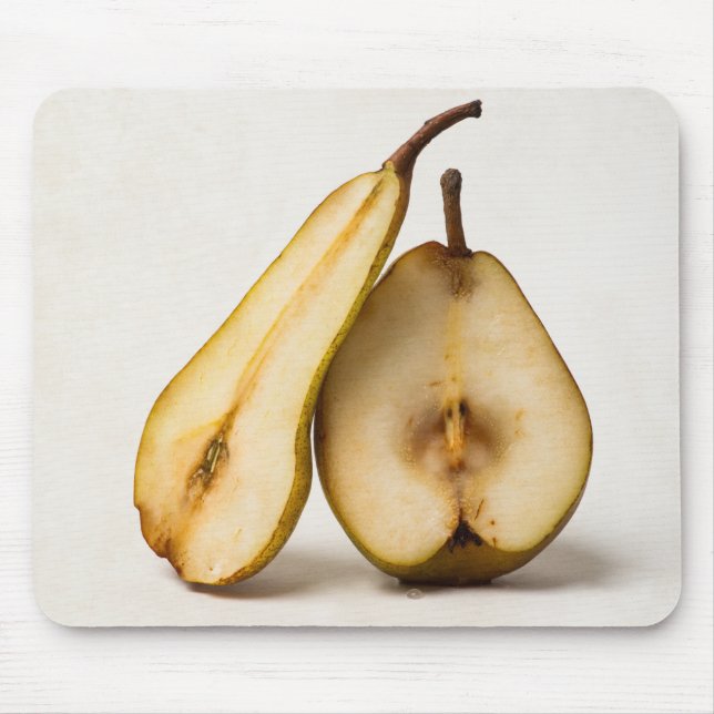 Two pear halves - My Sweet And Perfect Half Mouse Pad (Front)
