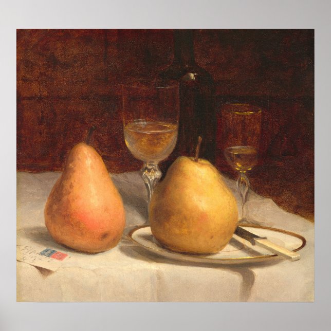 Two Pears - Sanford Gifford Fine Art Poster (Front)