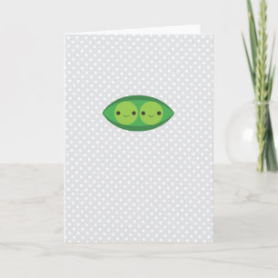 Two Peas in a Pod Card