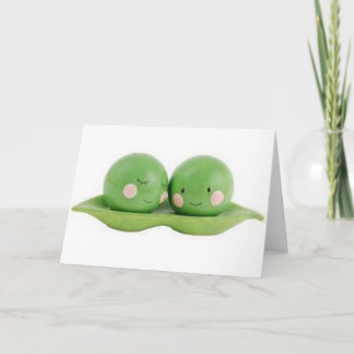 Two Peas in a Pod Card