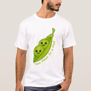 Two Peas In a Pod Cute anf Punny T-shirt
