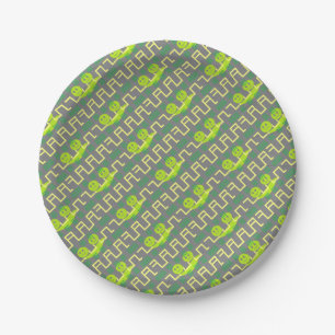 two peas in a pod paper plate